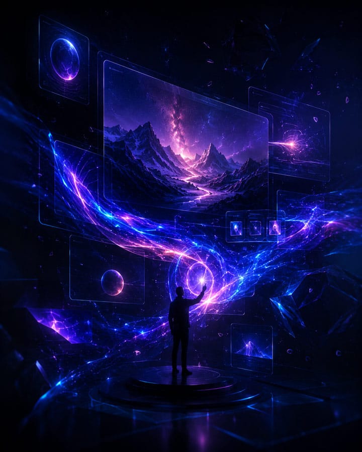 > Immersive Visual Portal