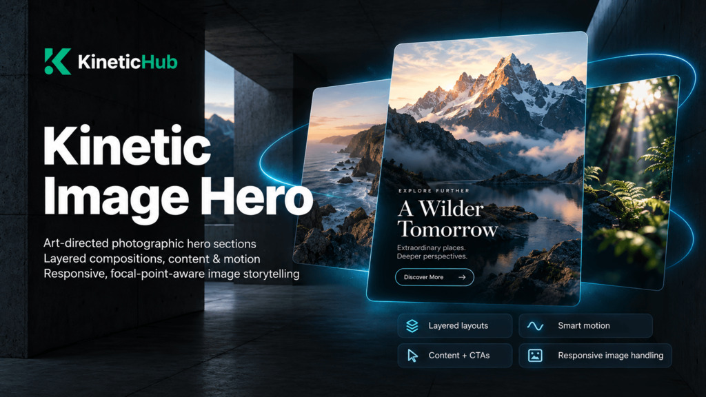 Kinetic Image Hero